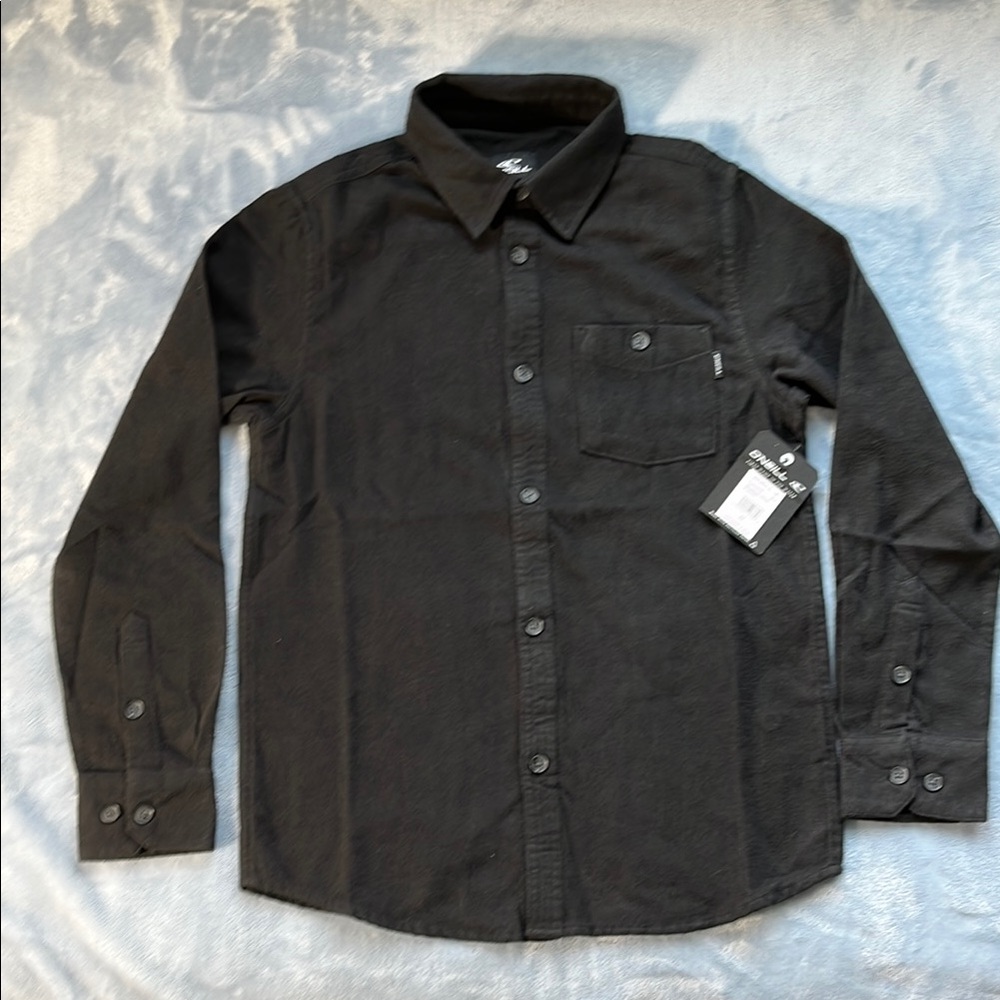 O'Neill Boy's Redmond Solid Flannel Shirt